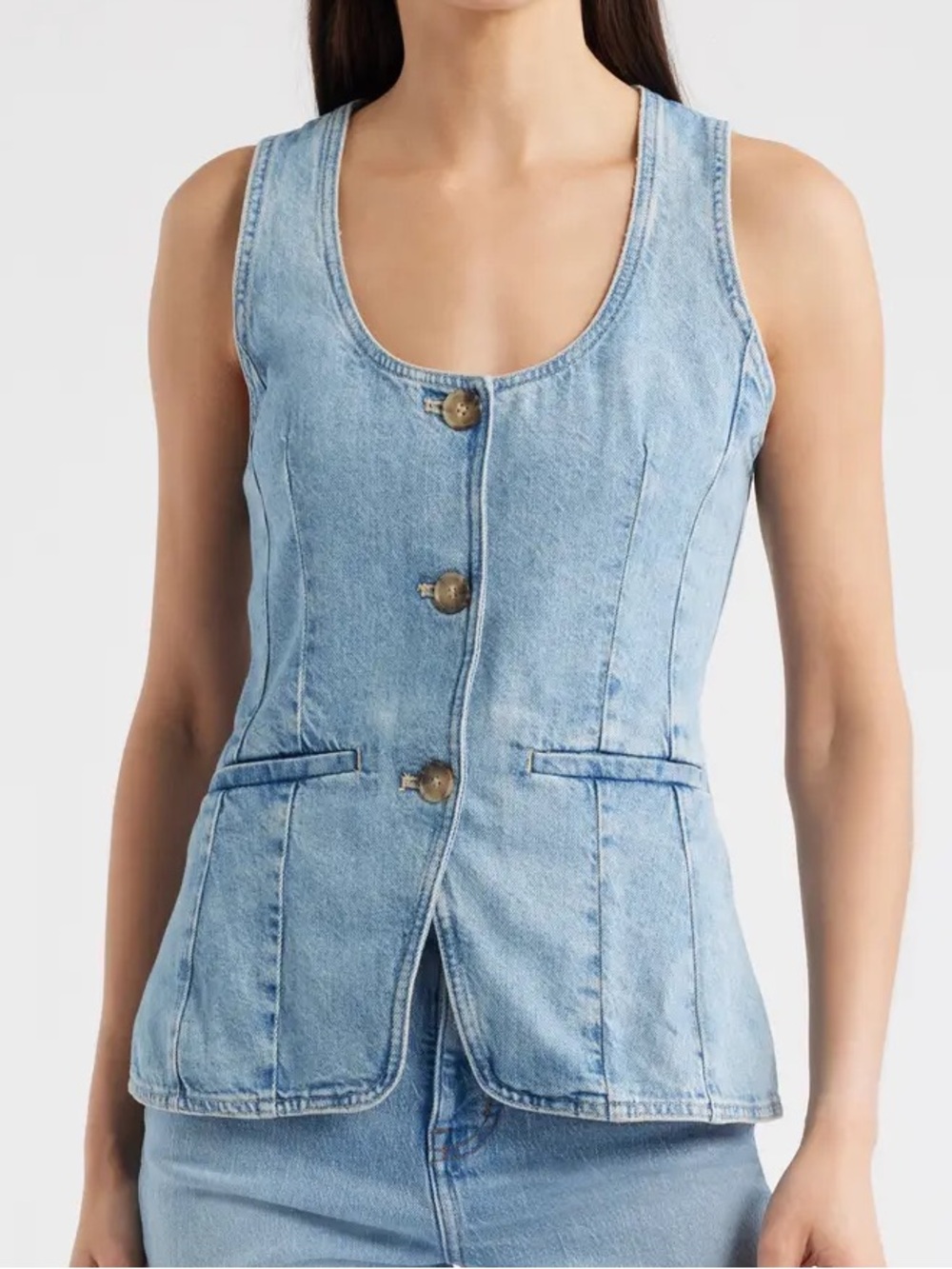Madewell Denim Vest